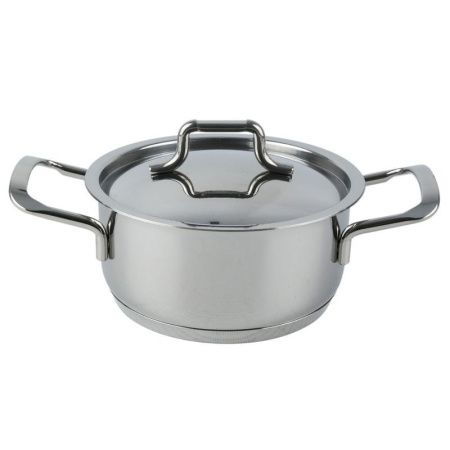 Кастрюля 1л 14*7см нерж.сталь РА 9774.016 (6/4)