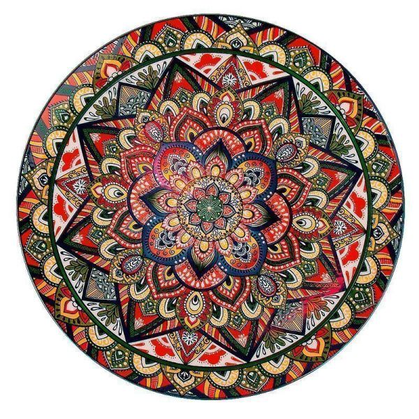 Блюдо 27*3см фарфор ARABESQUE синий (24)