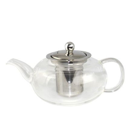 Чайник заварочный 800мл стекло/нерж.сталь BF-512 (24)