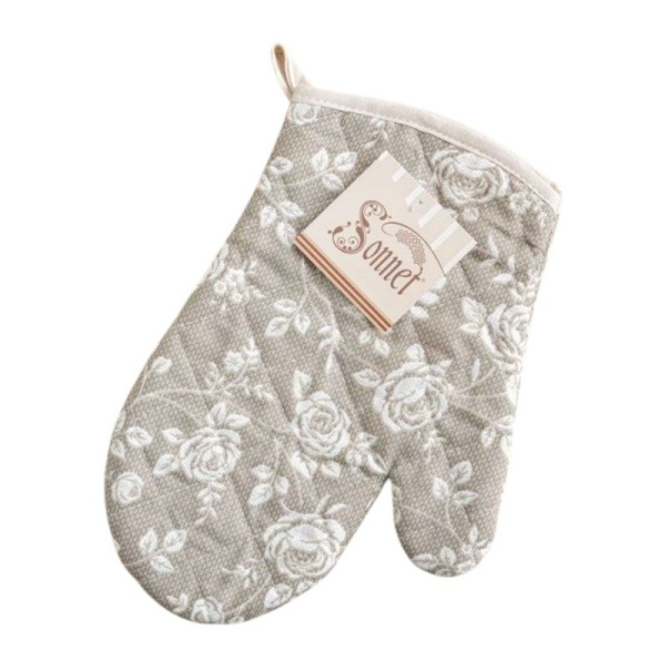 Прихватка-рукавица рогожка РЕВЕРАНС БЕЖЕВЫЙ LeSonnet арт. 23