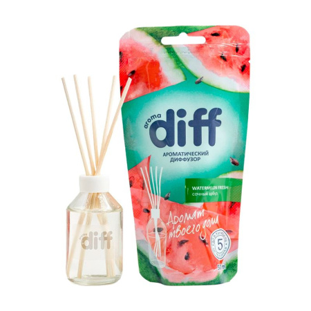 Аромадиффузор 50мл DIFF WATERMELON Сочный арбуз D10306 (10)