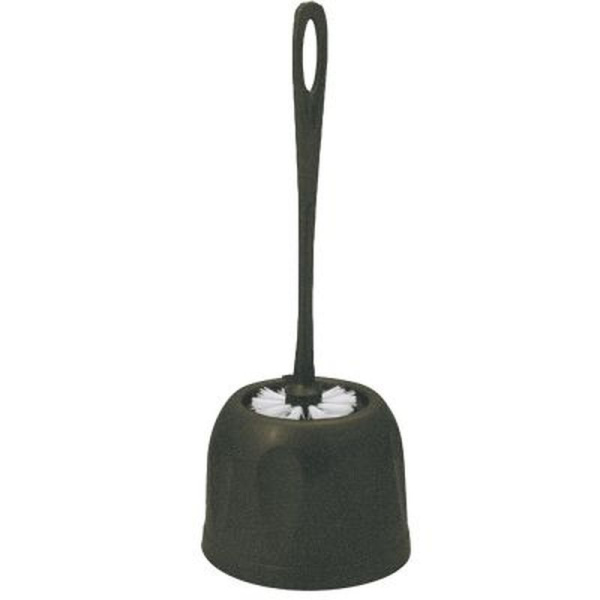 Ершик туалетный 16,5*16,5*37см пластик/нейлон Rock'n'Roll антрацит (30)