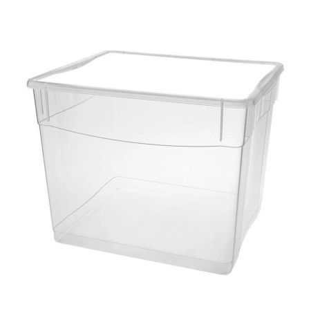 Контейнер для хранения 34л 40*33,5*31,5см пластик КРИСТАЛЛ ЭКОНОВА (5)