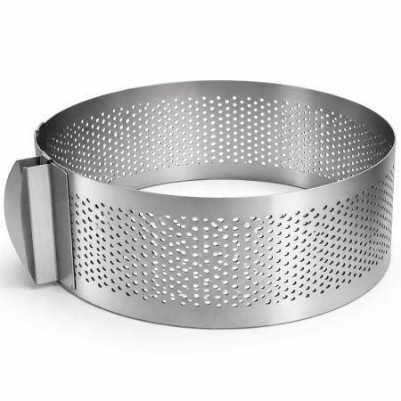 Форма кулинарная разъемная нерж.сталь 16-30см h8см Круг 247г (72)