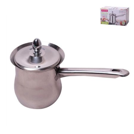 Турка 440мл нерж.сталь с крышкой арт. 4364 (24)