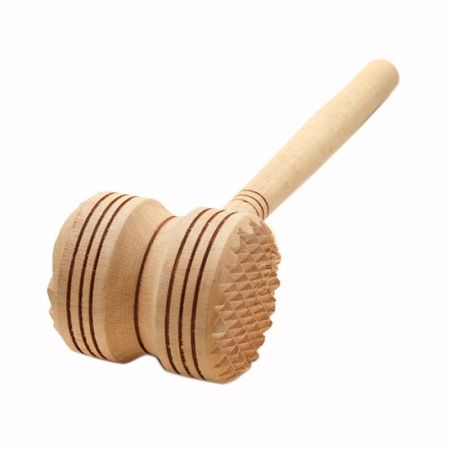 Молоток для мяса 31*8,5см бук ХОЗЯЮШКА большой (40)