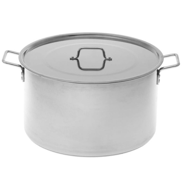 Котел 40л нерж.сталь ОБЩЕПИТ 45*26см капсульное дно индукция ТРС КТ-ОБ-40К (1)