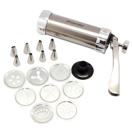 Шприц кондитерский 8 насадок нерж.сталь (24)