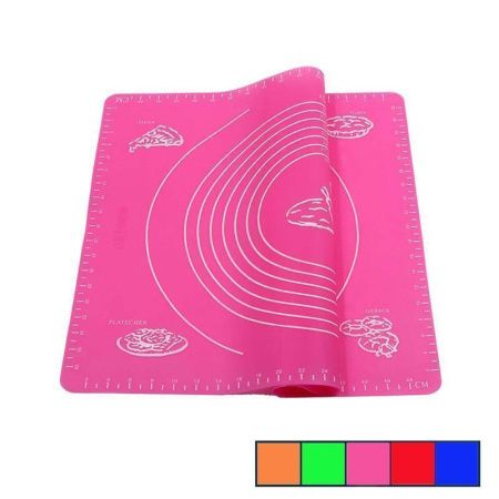 Коврик кулинарный 40*50см силикон для выпечки и раскатки теста (96)