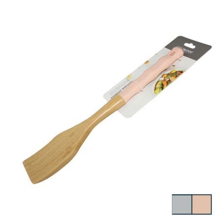 Лопатка кулинарная 30,5*5,5*1,5см бамбук/силикон SK-3110/JC-14362 (96)