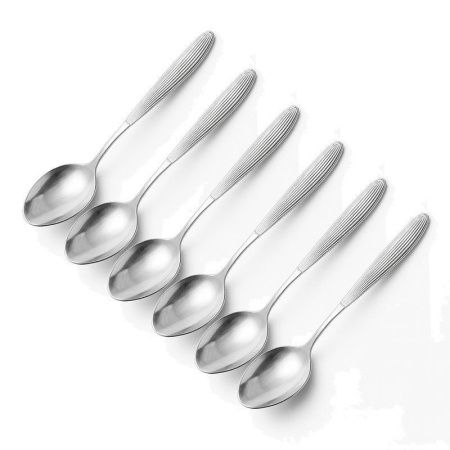 Ложки столовые набор 6шт 19,5*6см нерж.сталь ЛОРА (вес 1шт 51,1г) 1221/JC-15665 (100)