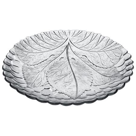 Тарелка мелкая 19,5см стекло СУЛТАНА десертная (12)