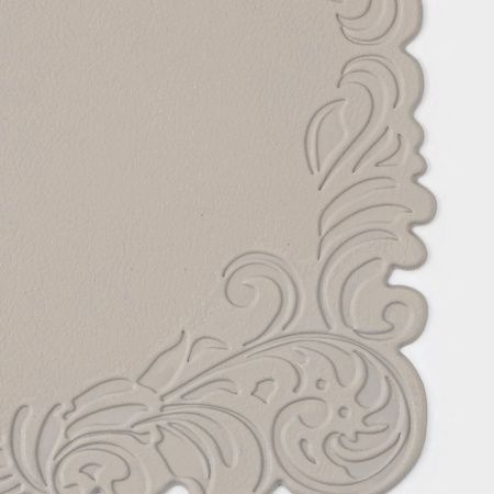 Салфетки сервировочные набор 2шт 45*30см ПВХ Экокожа бежевый (25)