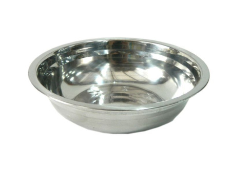Миска 19см 800мл нерж.сталь h5см средняя JC-3099 (500)