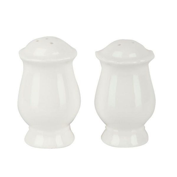 Набор для специй 2пр (солонка, перечница) 5*5*8,5см фарфор Belle подар.уп. (48)