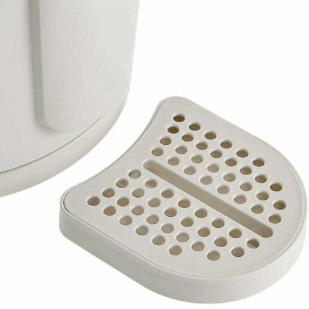 Чайник-термос 3л стекло DЕLTA LUX DE-1701 LCD дисплей, 1600 Вт, 13 режимов поддерж. t, белый  (4)