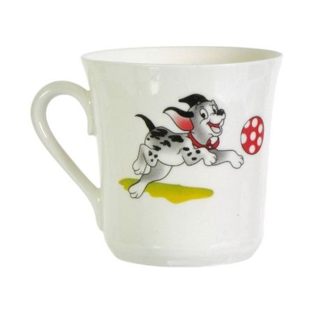 Кружка детская 250мл фарфор ОЗОРНЫЕ ЩЕНКИ Рассвет (24)