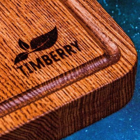 Доска разделочная 30*20*2см дуб прямоугольная TIMBERRY (1)