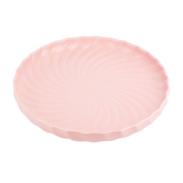 Тарелка мелкая 16см фарфор Fresh Taste. Light pink десертная (64)