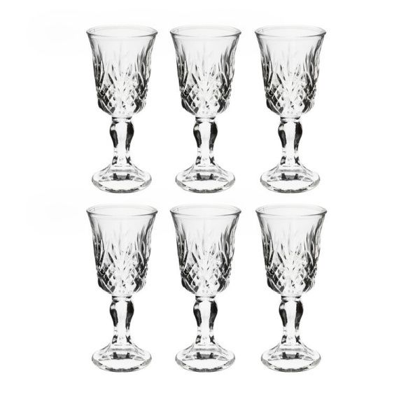 Рюмки набор 12шт 20мл стекло SWA (24)