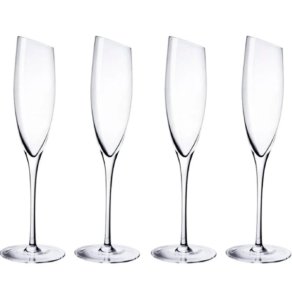 Бокалы для шампанского набор 6шт 250мл стекло подар.уп 0170 (8)