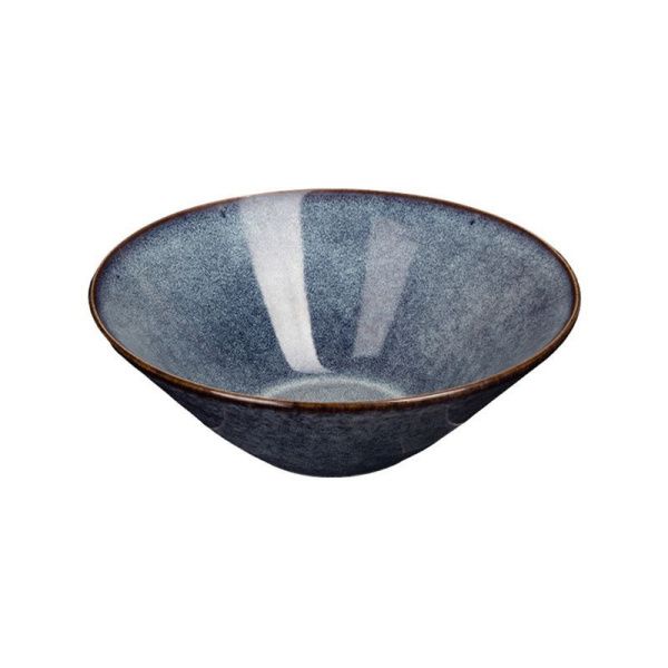 Салатник 800мл 20,5см фарфор CELESTE синий [HL900670] (6)