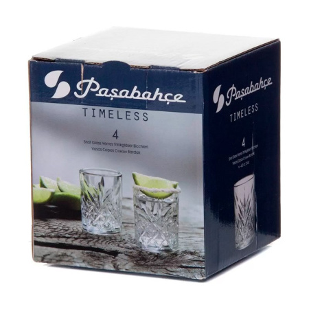 Стопки набор 4шт 62мл стекло ТАЙМЛЕСС (12)