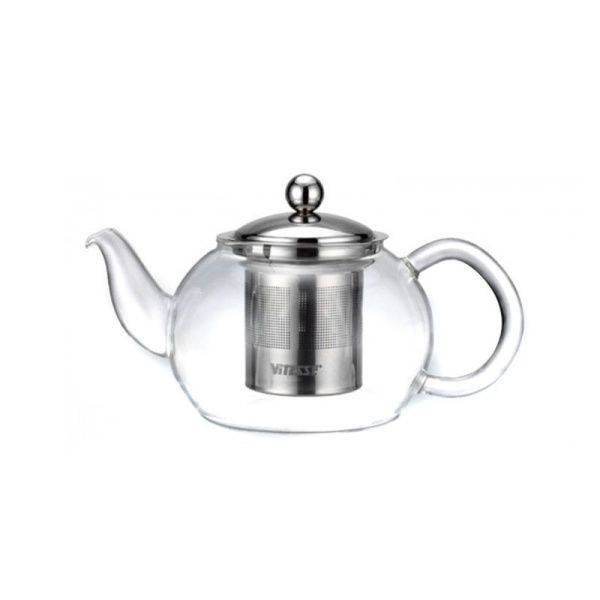 Чайник заварочный 800мл стекло с мет.ситом VITESSE VS-1691 (24)