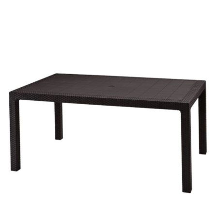 Стол 1605*945*750мм пластик прямоугольный Rodos венге (1)