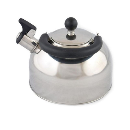 Чайник со свистком 2,5л нерж.сталь без подар.уп. КТ-105В (12)