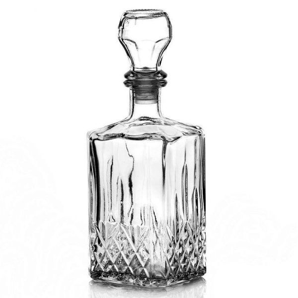 Штоф 500мл стекло КРИСТАЛЛ с крышкой П-36-500-1 В076 (20)