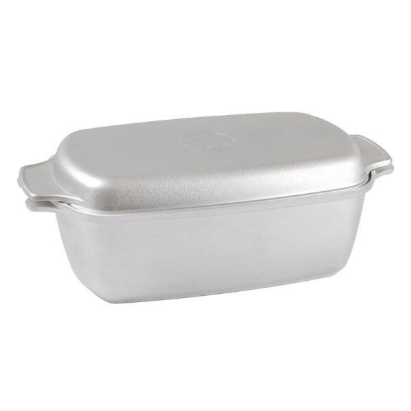 Гусятница 5,5л алюминий с крышкой (5)