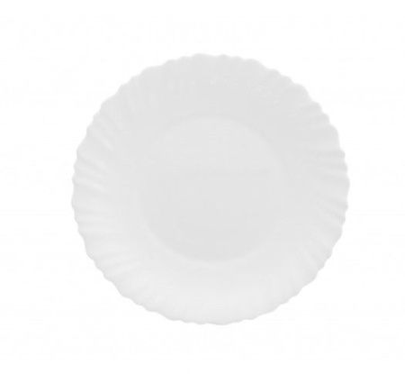 Тарелка мелкая 23см стекло ФЕСТОН обеденная L3458 (36/2160)