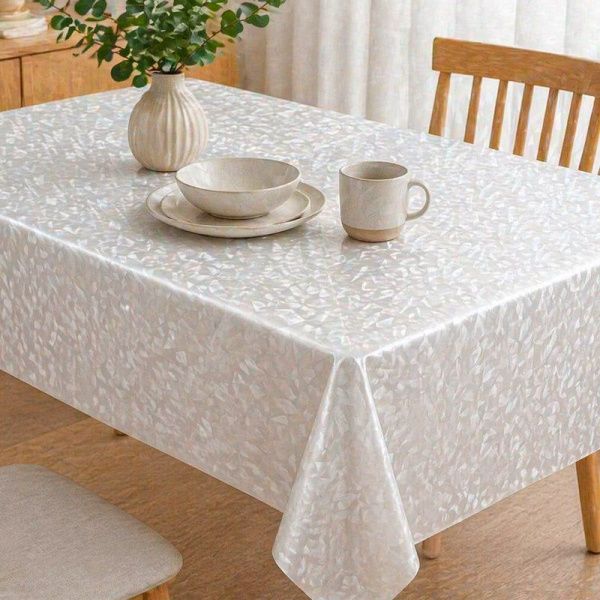 Клеенка ПВХ на тканевой основе BOGEMA шелкография белая 0,28мм*1,37*20м