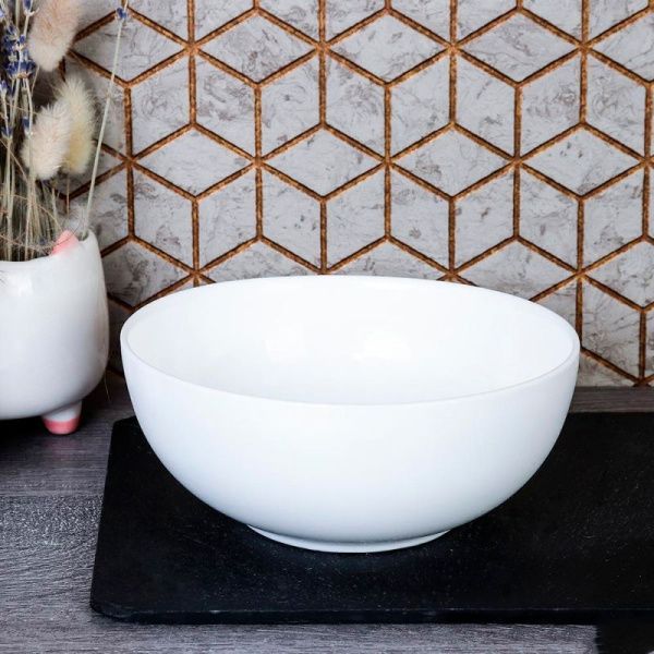 Салатник 660мл 15,2см стеклокерамика ЛУНА FLZKW60 (36)