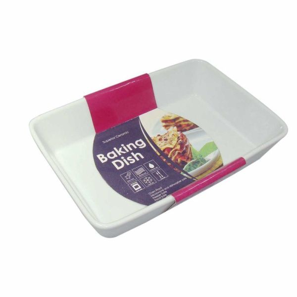 Форма для запекания 29см фарфор прямоугольная (12)