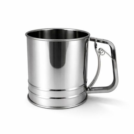 Кружка-сито для муки 500мл 13*9,5см металл (72)