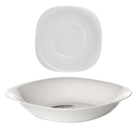 Тарелка глубокая 21см стеклокерамика КАРИН НЬЮ УАЙТ L5406/Н6802 (24)