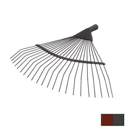 Грабли веерные проволочные порошковой окраски 22 зуба 38*40см металл (10/20)