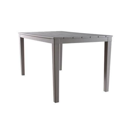 Стол прямоугольный пластик Прованс 140*80см на 4-х опорах h70см грэй (1)