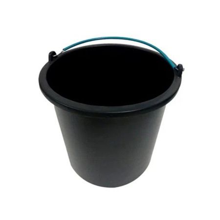 Ведро строительное 20л пластик круглое усиленное с цвет.ручкой (1)