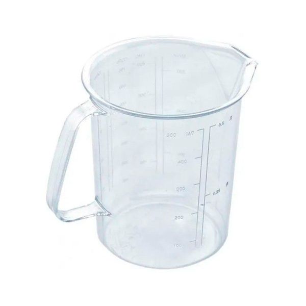Мерная кружка 500мл 95*115*95мм пластик (24)