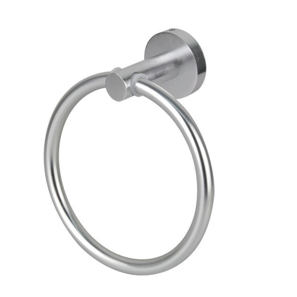 Держатель для полотенец металл Кольцо d15см 7см матовый металл 9215/JC-10629 (80)