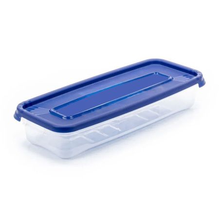 Контейнер пищевой 600мл 245*100*45мм пластик ФРЭШ Фиш прямоугольный (36)