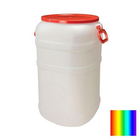 Бочка 40л 29,5*29,5*50см (горло 250мм) пластик (4)