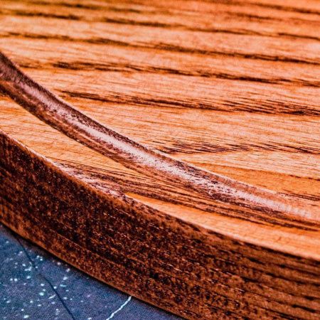 Доска разделочная 30*2см дуб круглая TIMBERRY (1)