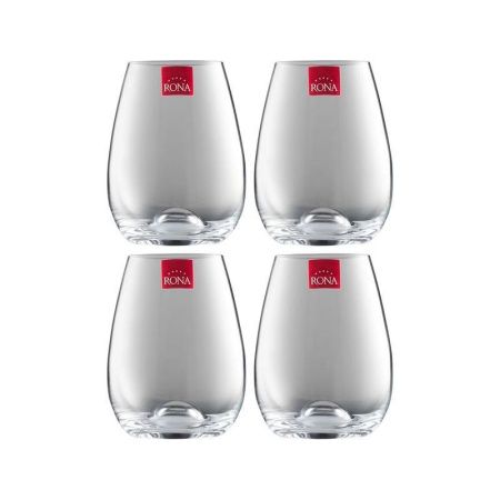 Стаканы набор 4шт 460мл стекло RONA DRINK MASTER (12)