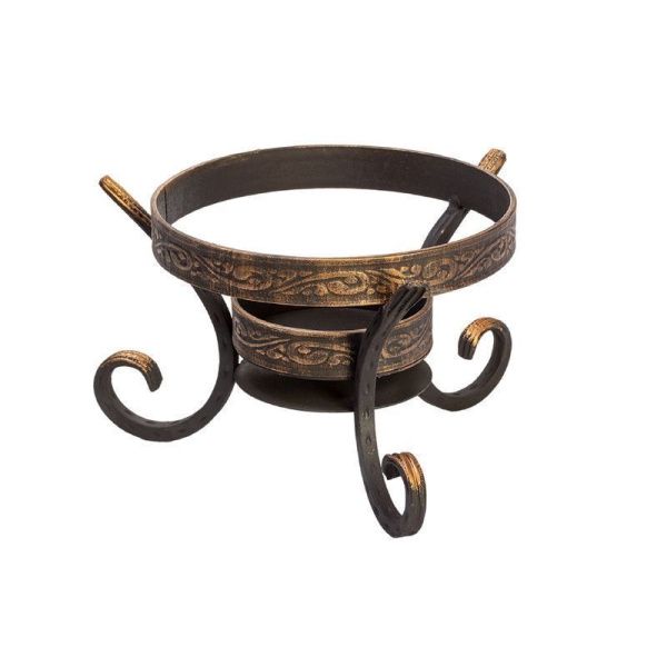 Подставка для саджа 40-50см кованая нерж.сталь Шелковый путь 26*17см (1)