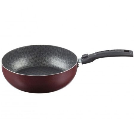 Сотейник 24см алюминий АП ХОЗЯЮШКА без крышки с ручкой (8)