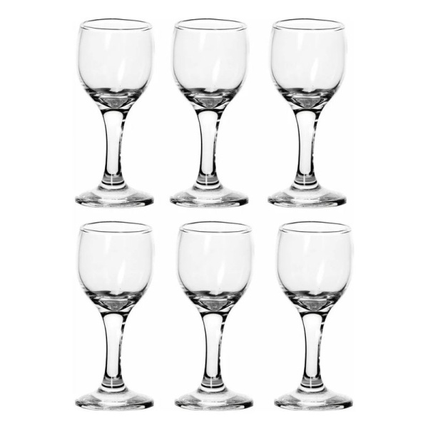 Рюмки набор 6шт 60мл стекло БИСТРО (4)